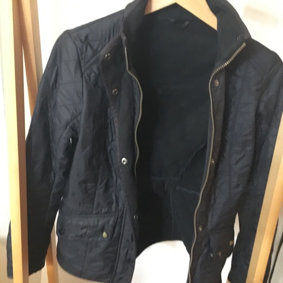 Barbour quilted coat size 6 - good condition - Picture 6 of 6